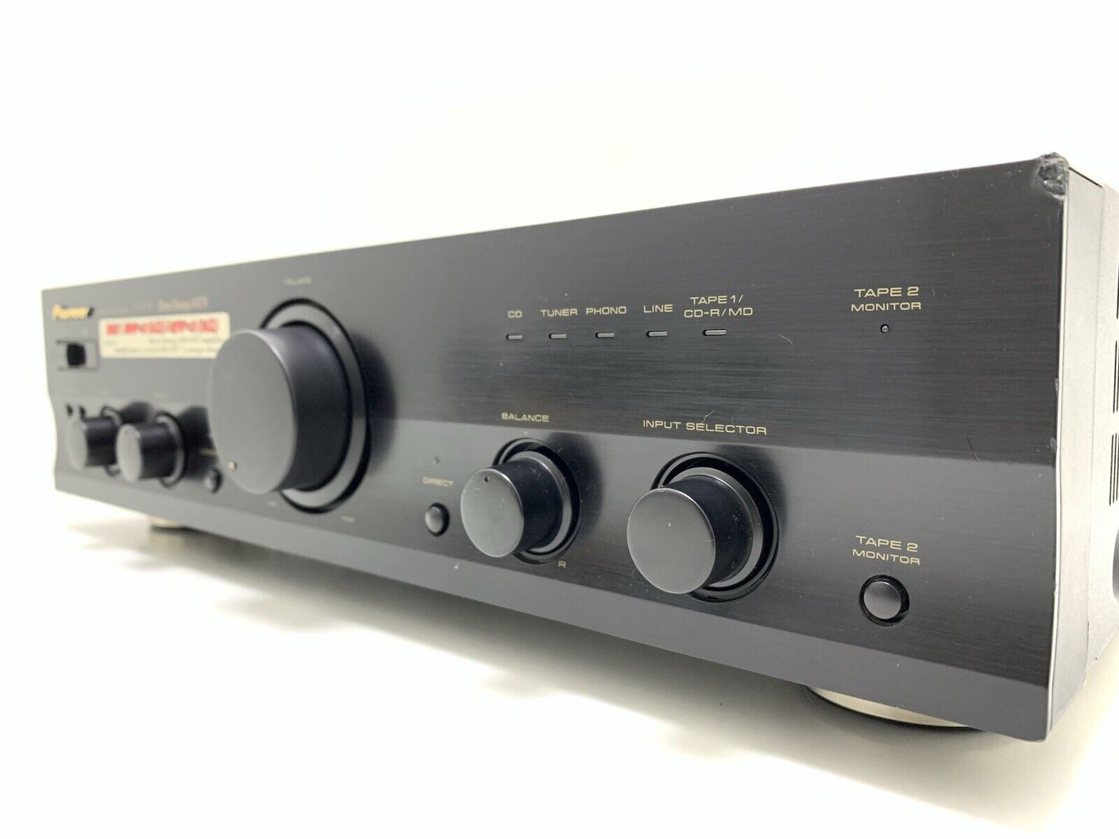PIONEER A 209R Stereo Amplifier 35+35 Watts RMS Vintage 2000 WORK Good Look