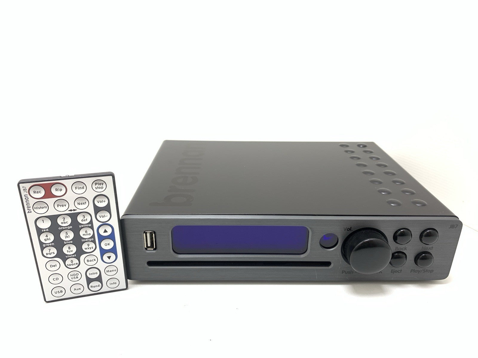 Brennan JB7 Digitale Jukebox – Compact Hi-Fi Music Server Vintage 2008 Good Look