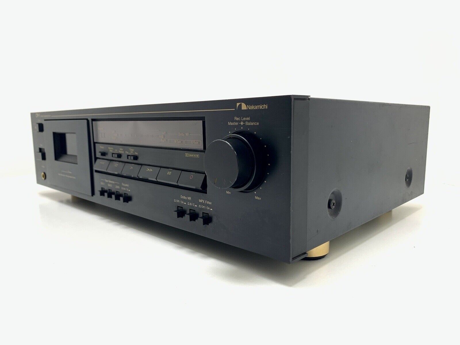 NAKAMICHI CR-1 High End 2 Head Cassette Tape Deck Vintage 1988 WORK Good Look