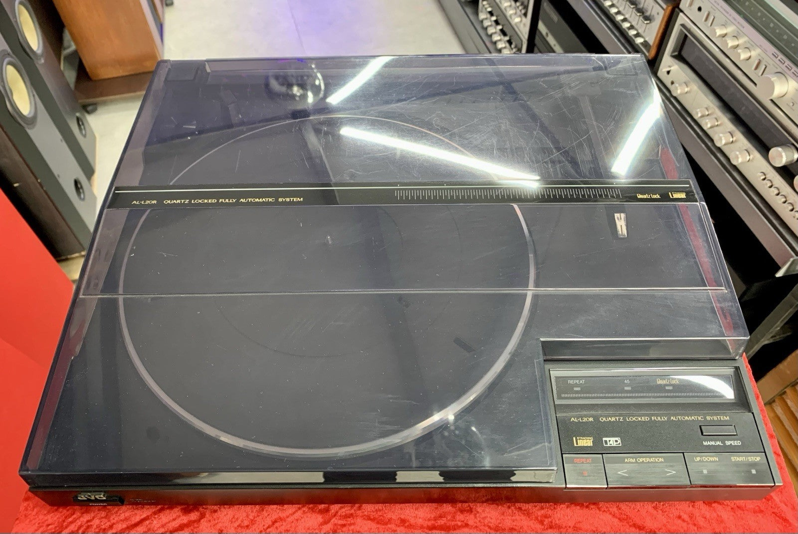 JVC AL L20 R Turntable Drive Drive Linear Track Vintage 1980 All Work Good Look