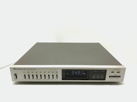 MITSUBISHI DA-F780 AM/FM Stereo Tuner Digital Hi End Vintage 1981 WORK Good Look