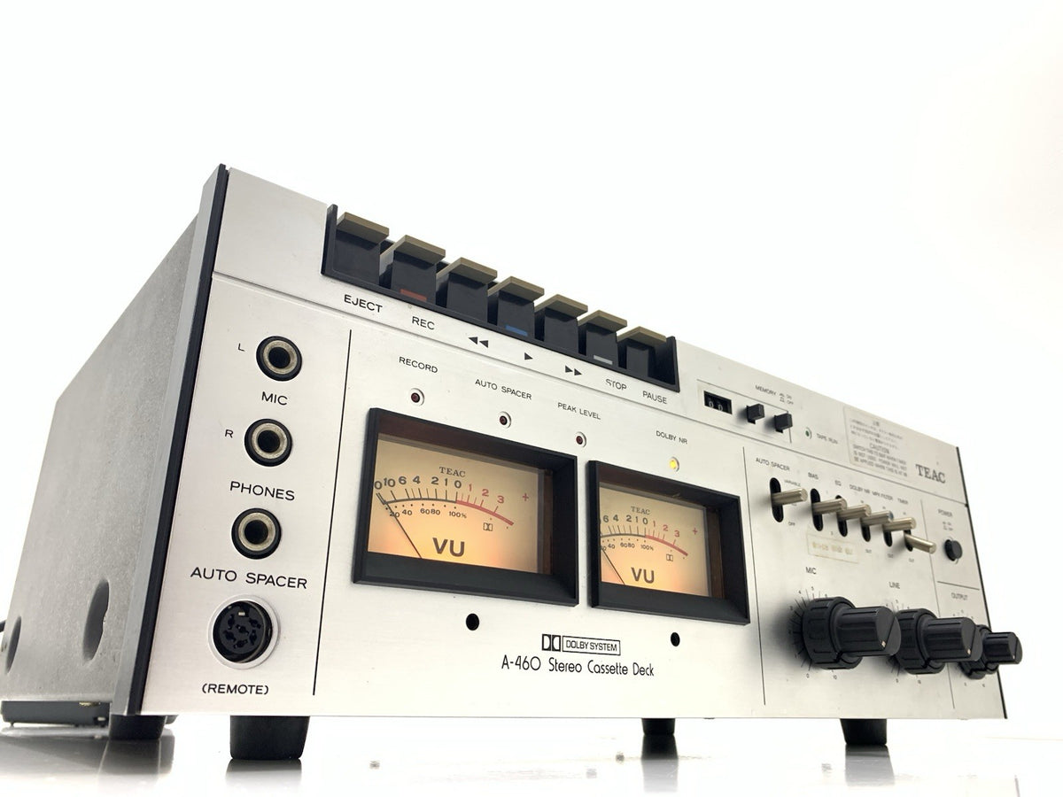 TEAC A 460 Stereo Tape Deck 2 Head Vintage 1975 High End Working  Good Look