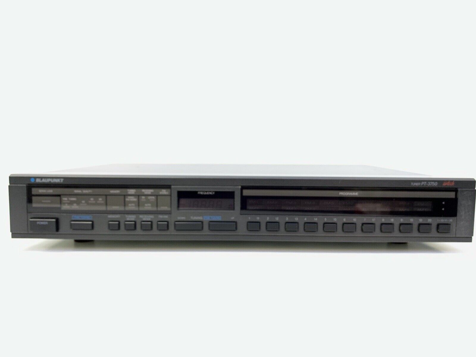 BLAUPUNKT PT-3750 Artech AM/FM Stereo Tuner Digital HiEnd Vintage 1986 Good Look