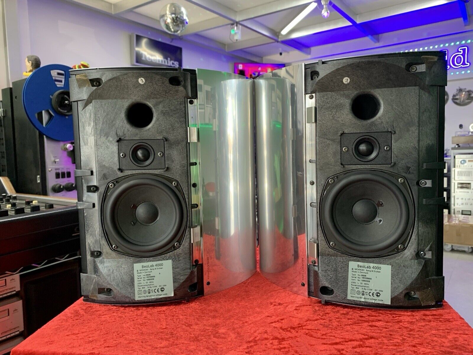 Bang Olufsen B&O BEOLAB 4000 Vintage Alto-falante ATIVO 2 Vias