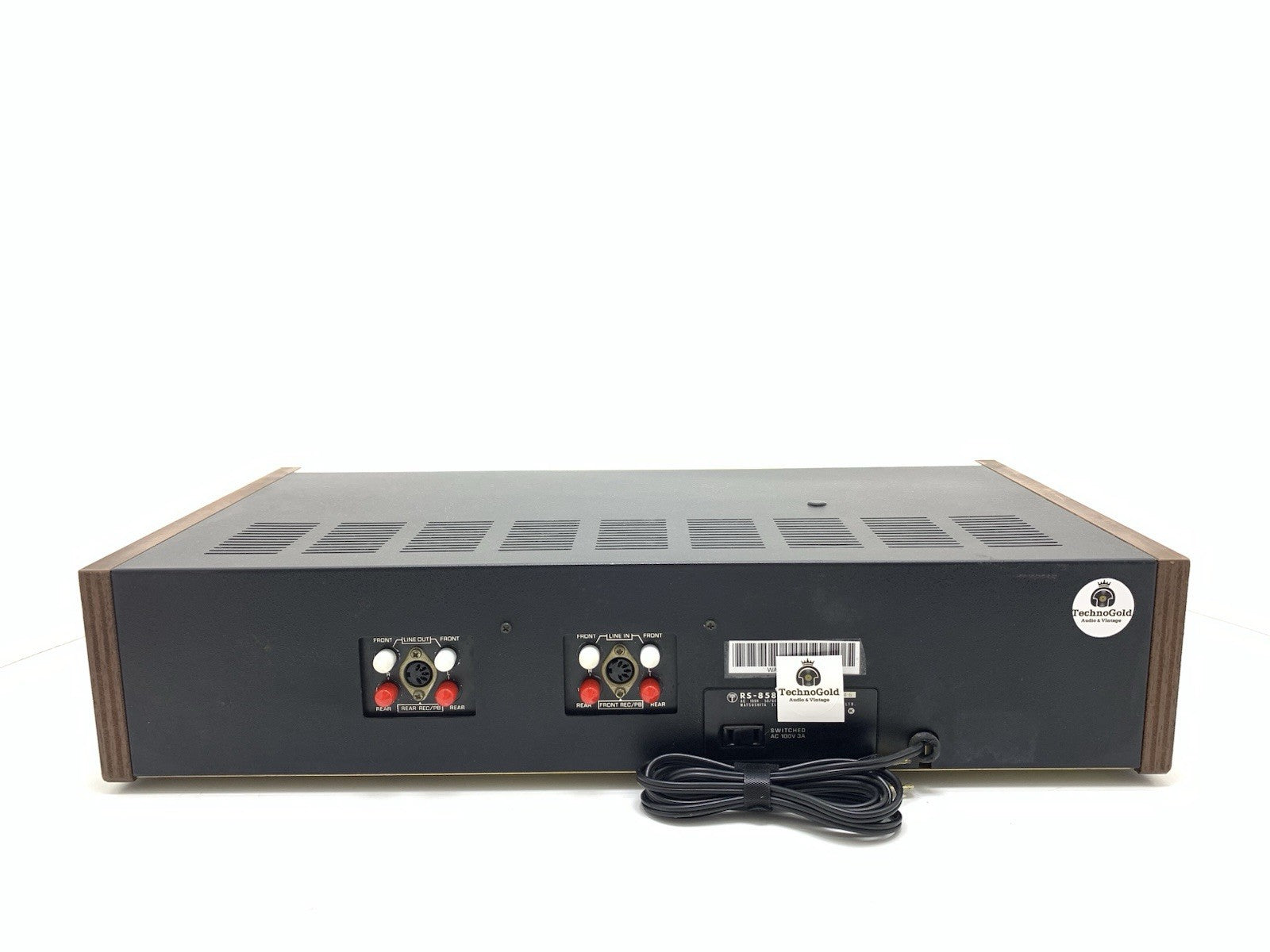 NATIONAL PANASONIC RS 858U 4Channel Quadraphonic 8 Track Recorder WORK Good Look
