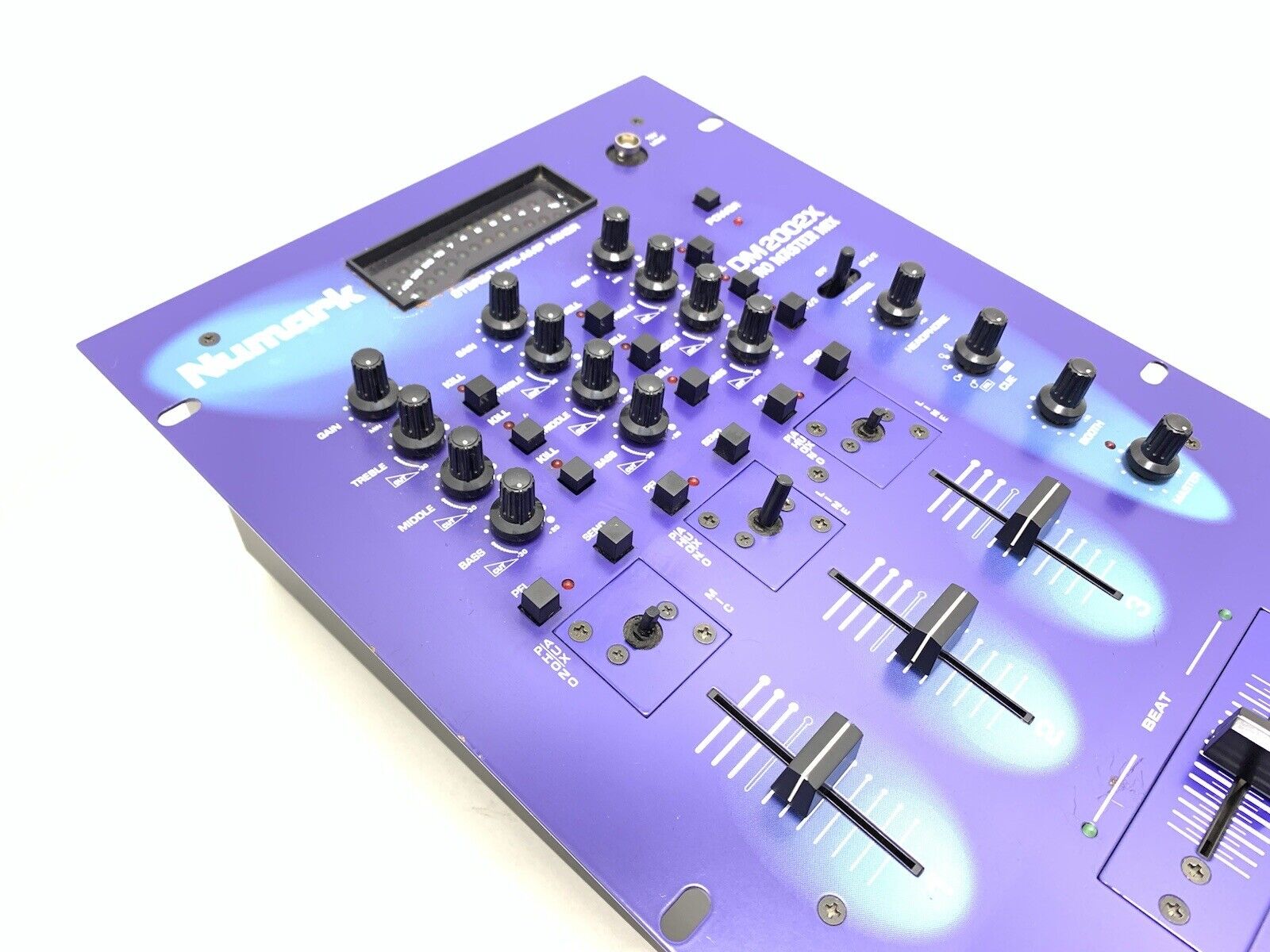 NUMARK DM-2002X Professional DJ PRO MIXER Vintage 1997 WORK Perfect Good Look