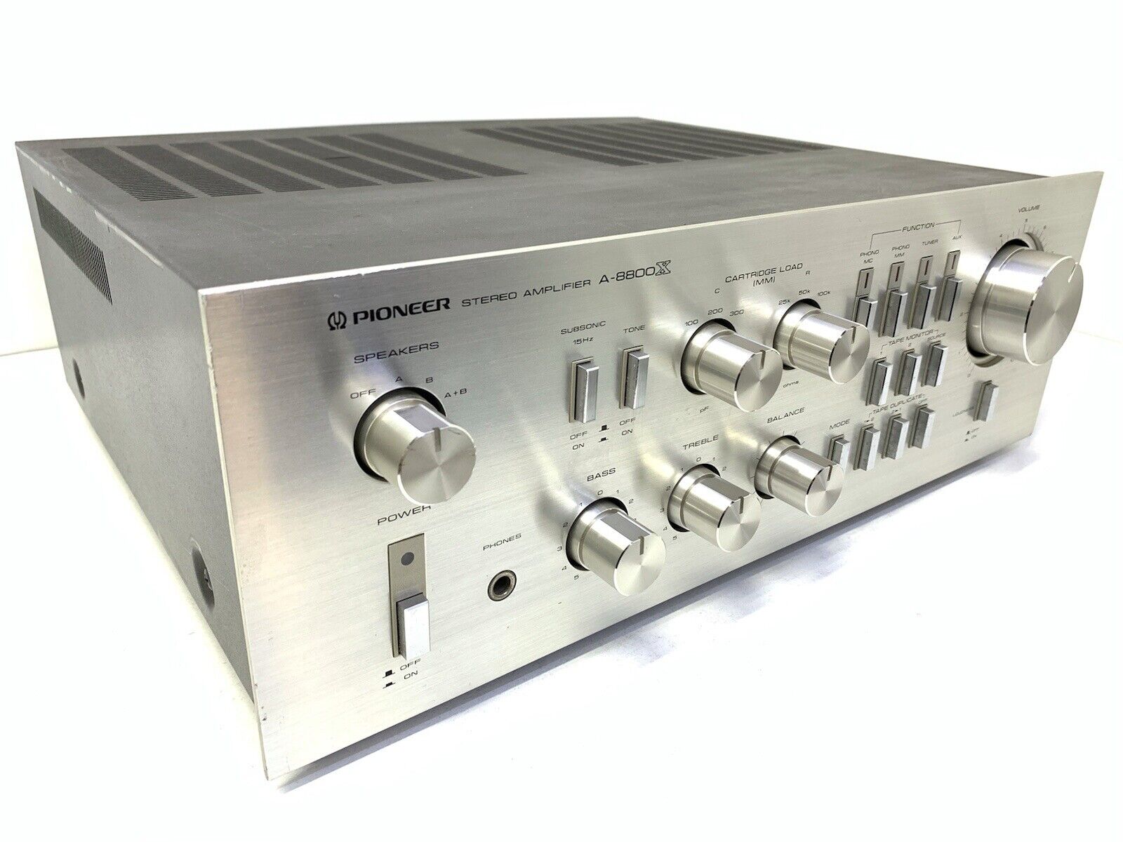 PIONEER A-8800X RARE Stereo Amplifier 150WRMS Vintage 1979 Hi End Work Good Look