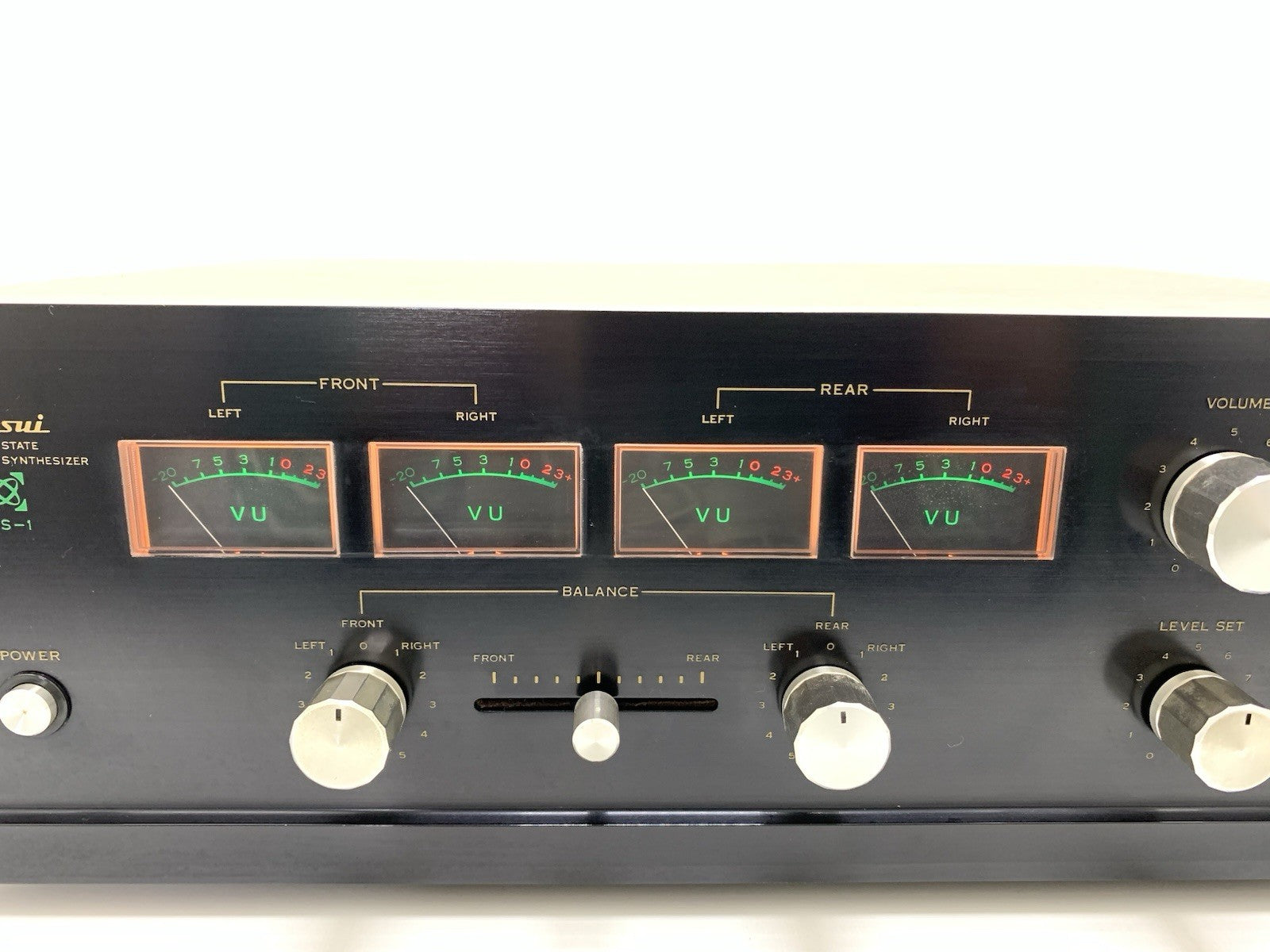 SANSUI QS 1 Synthesizer Quadraphonic Decoder Pre Amplifier 4Ch Vintage 1971 WORK