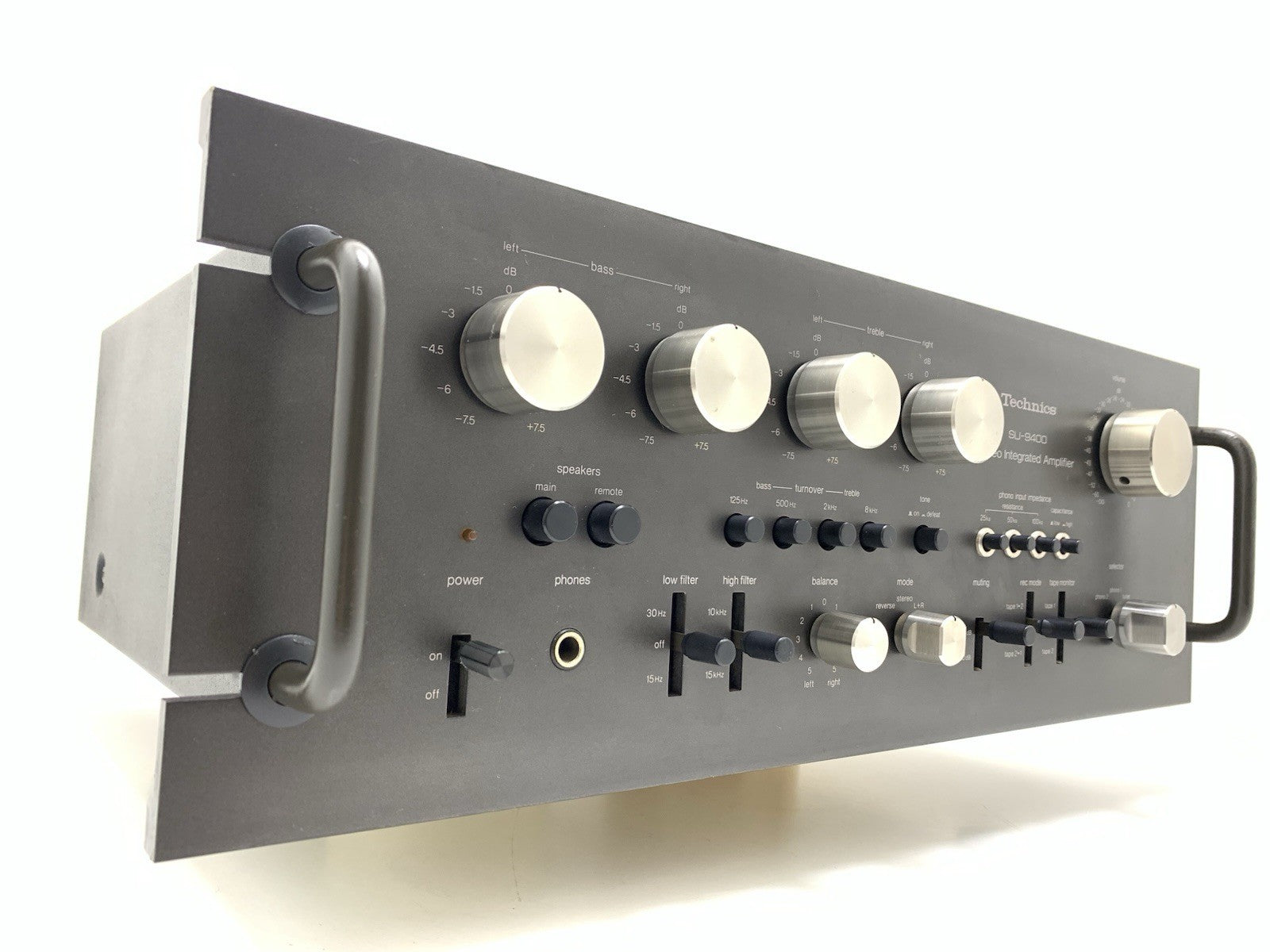 TECHNICS SU 9400 Stereo Amplifier WORK 80 + 80 Watts RMS Vintage 1976 GOOD LOOK