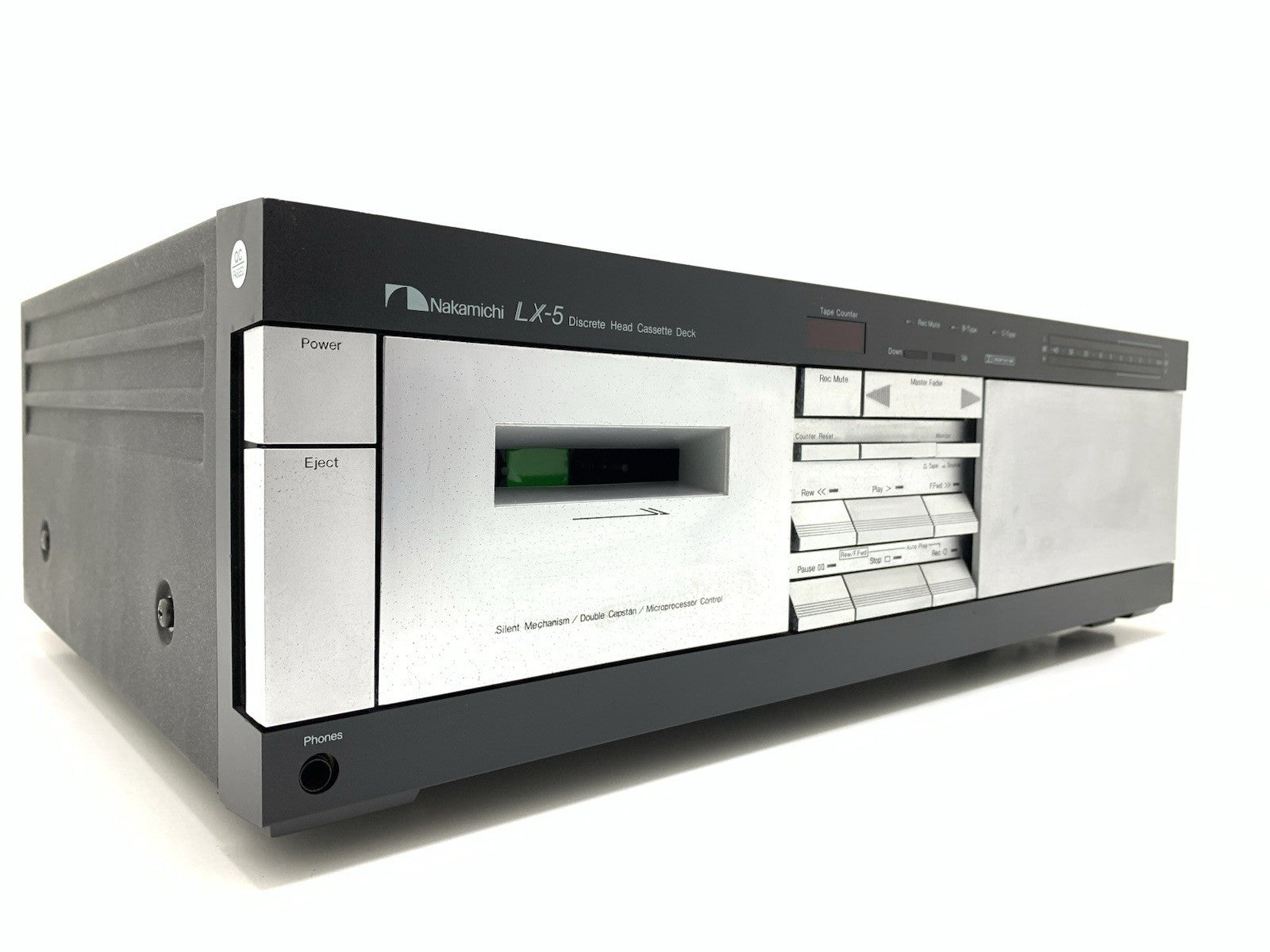 NAKAMICHI LX 5 High End 3 Head Cassette Tape Deck Vintage 1982 WORKING Good Look