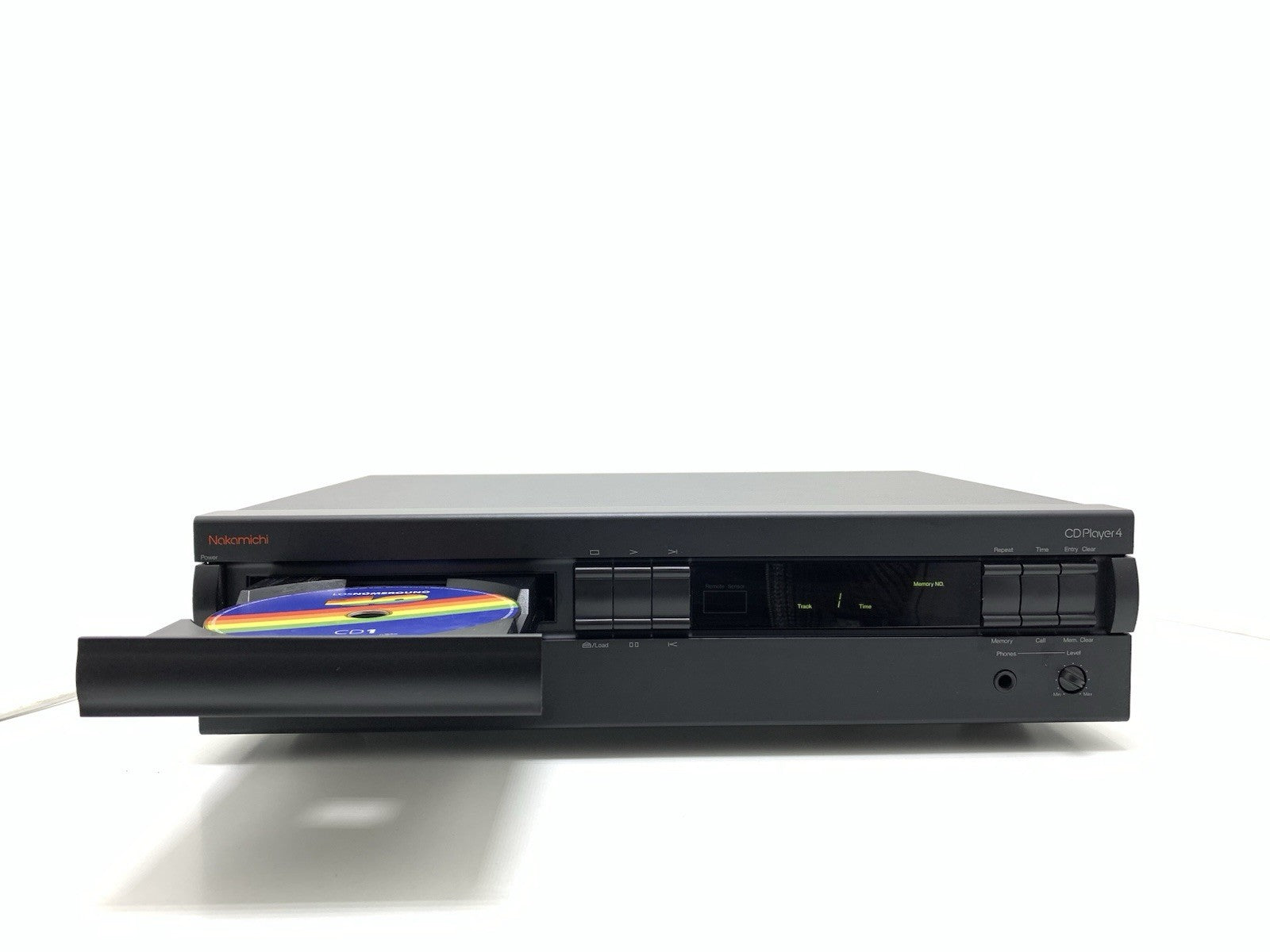 NAKAMICHI CD Player 4 Stereo Compact Disc Reference Vintage Original Good Look