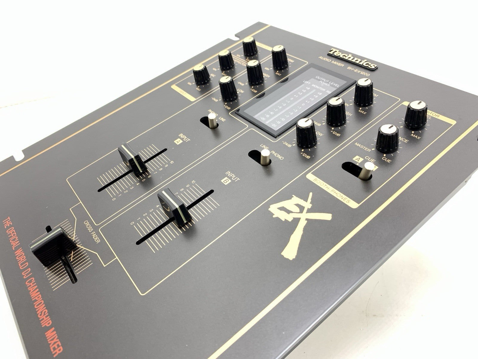 TECHNICS SH-EX1200 Professional DJ Audio Mixer Working Vintage