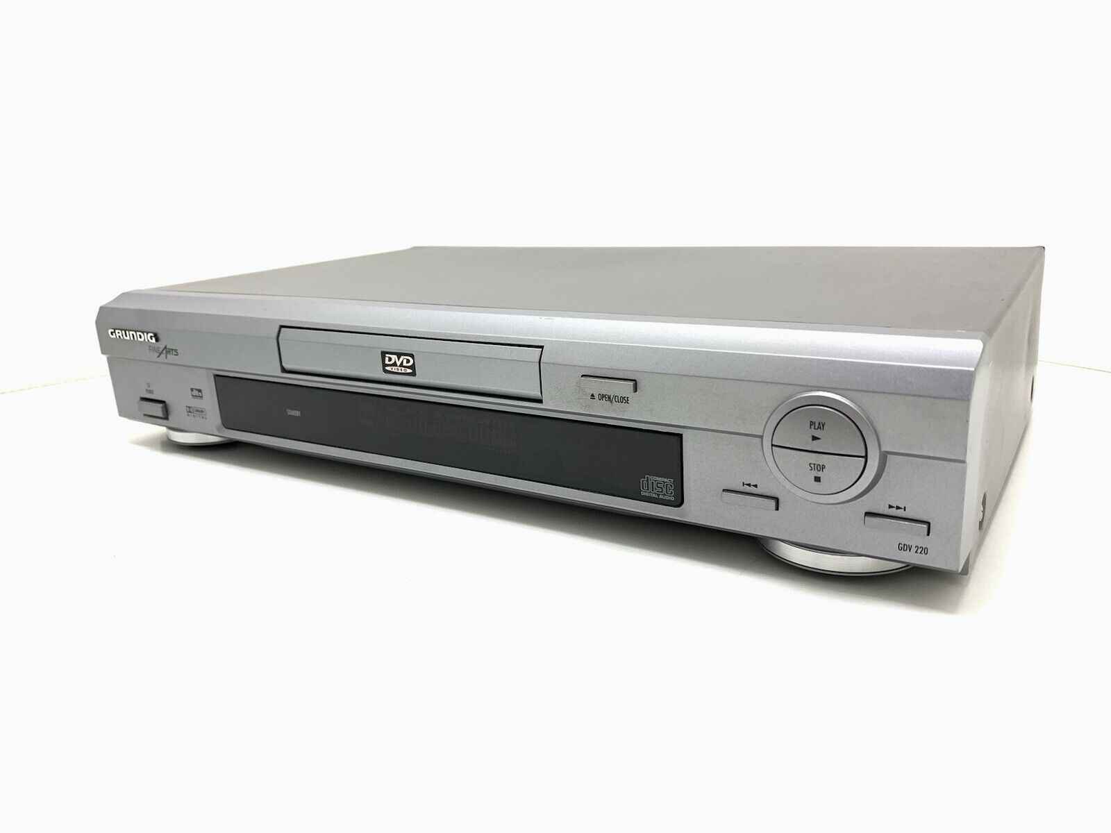 GRUNDIG GDV 220 DVD CD/CD-RW/Video CD/MP3 MULTI REGION Vintage Remote Good Look