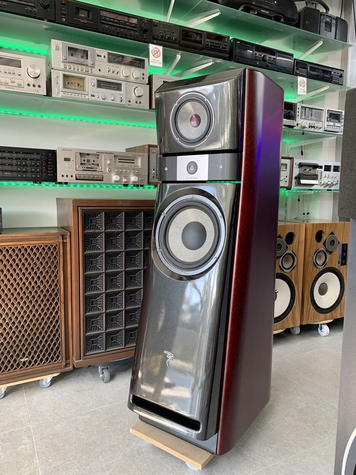 JM FOCAL Lab ALTO UTOPIA High End Speaker Only ONE Unit For Repair Or Refurbish