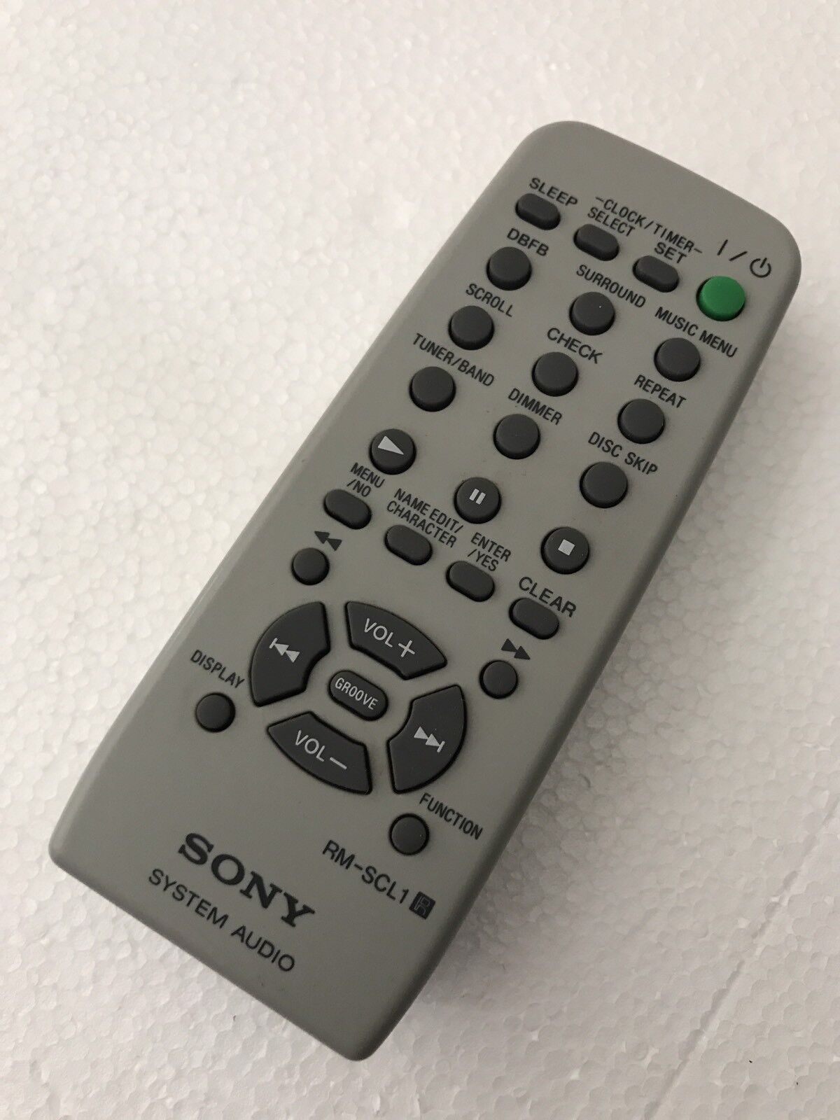 SONY Remote Control RM-SCL1 ORIGINAL to Audio System CMT-CL1, CMT-CL11, HCD-CL1