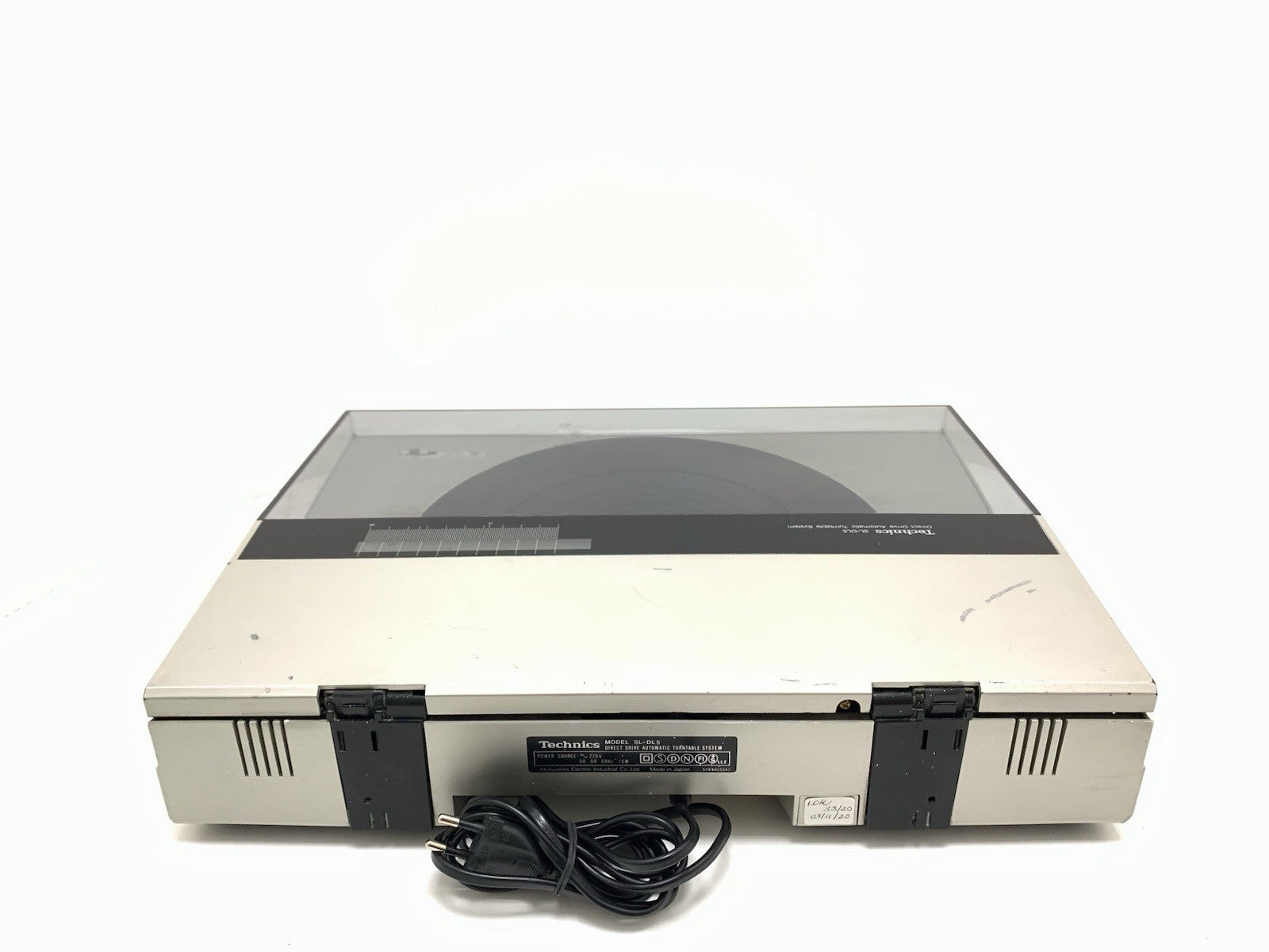 TECHNICS SL DL5 Direct Drive Linear Track Turntable  Vintage 1983 Work Good Look