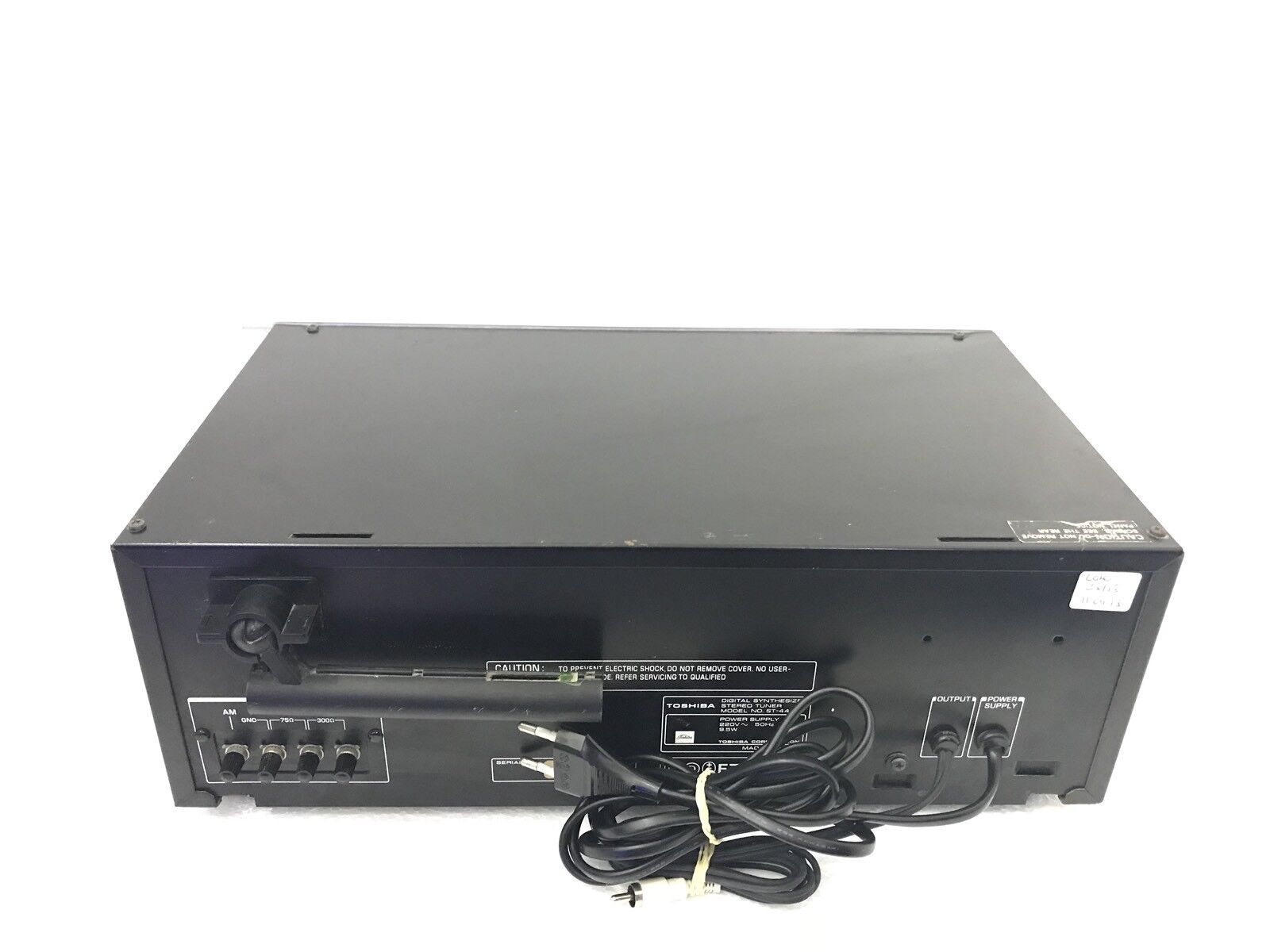TOSHIBA ST-445 AM-FM Stereo Digital Tuner Vintage 1980 High End Refurbished 100%