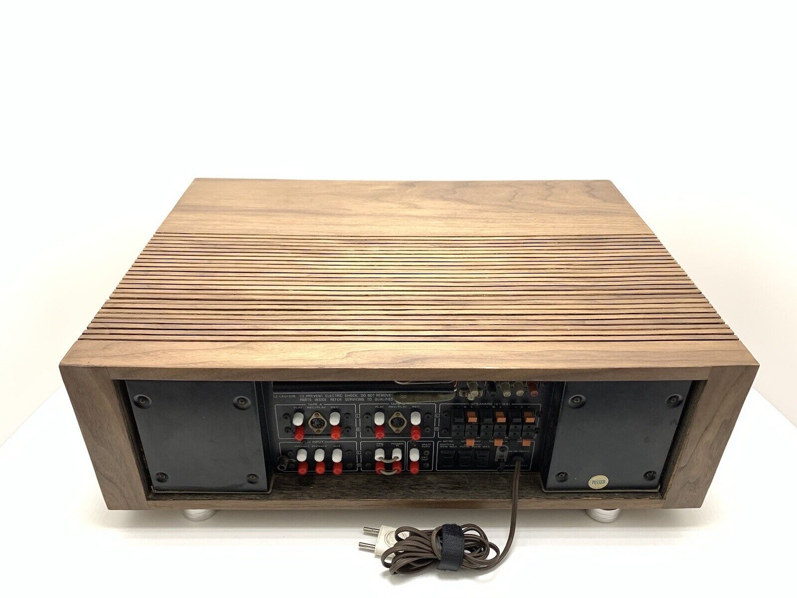 KENWOOD KR-9600 FM Stereo Receiver 2 X 160 Watts RMS Vintage 1976 WORK Good Look