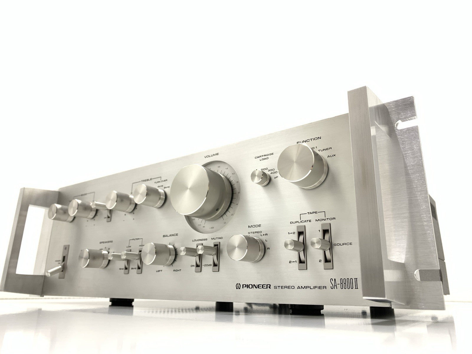 PIONEER SA 8800 II Rack Handles Stereo Amplifier 2 X 60W Vintage