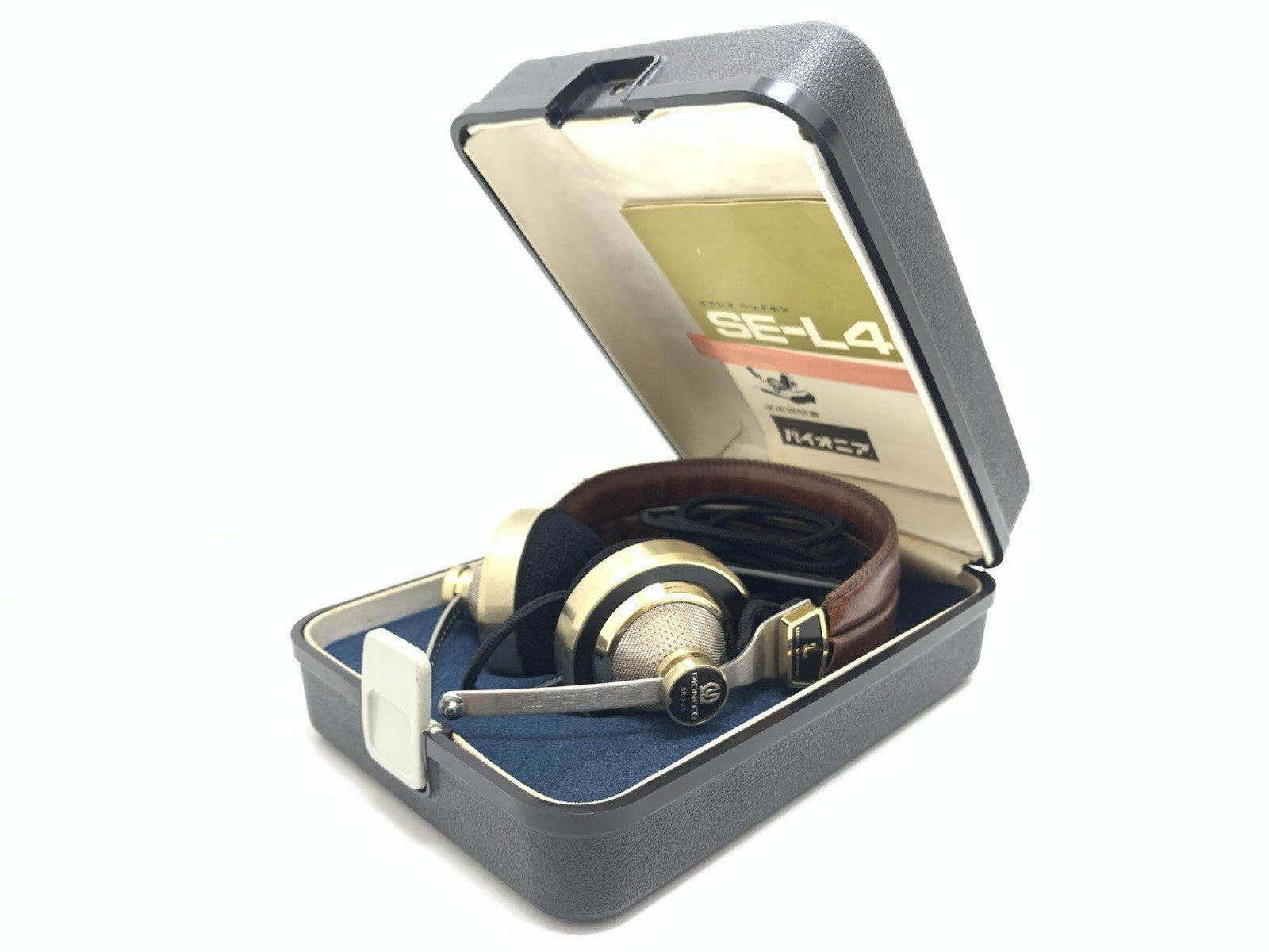 PIONEER SE-L40 Rare Headphones Original Box Vintage 1972 Good Look Work Perfect