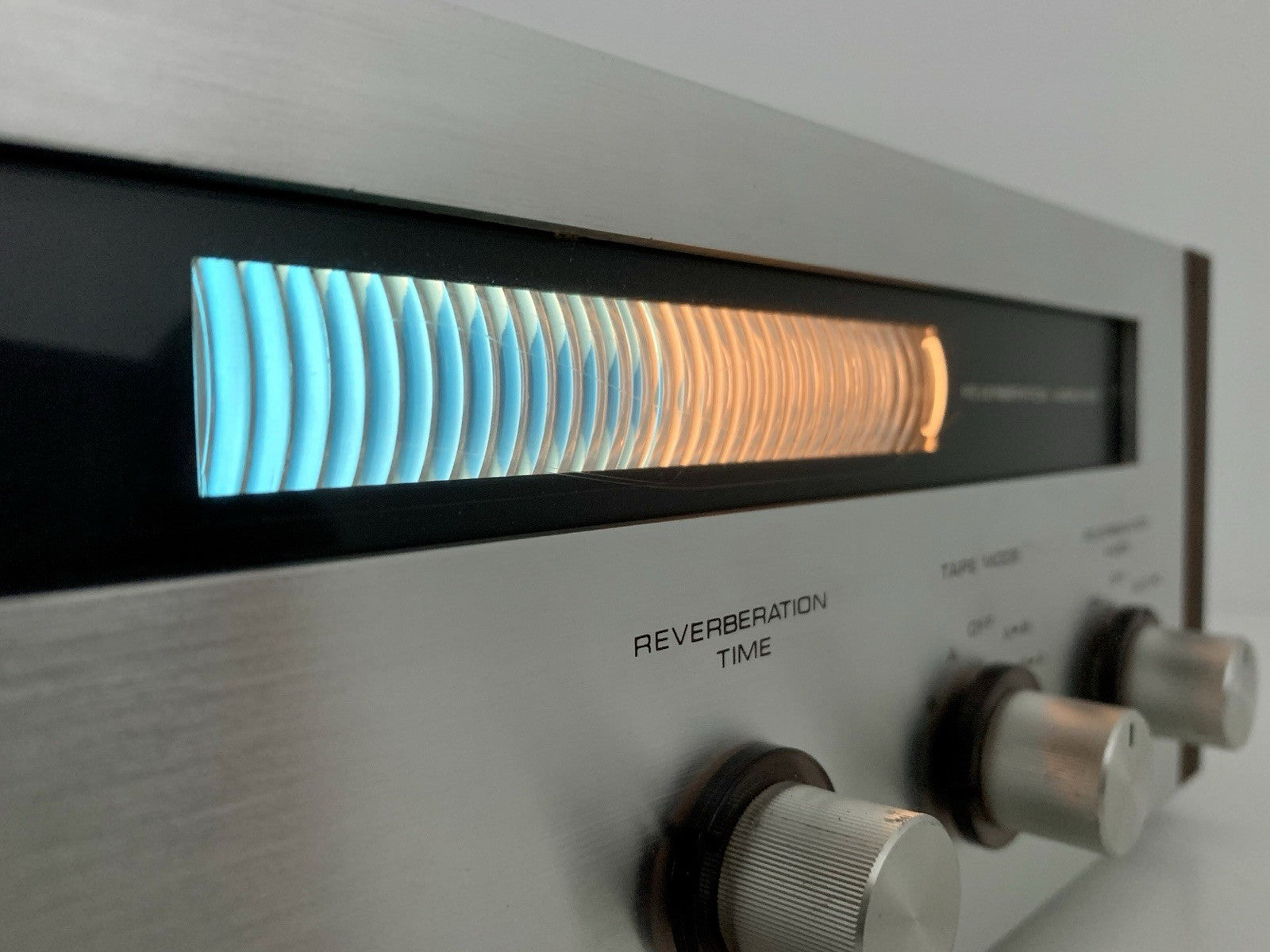 PIONEER Stereo REVERBERATION AMPLIFIER SR 202 Vintage 1969 Work PERFECT GoodLook