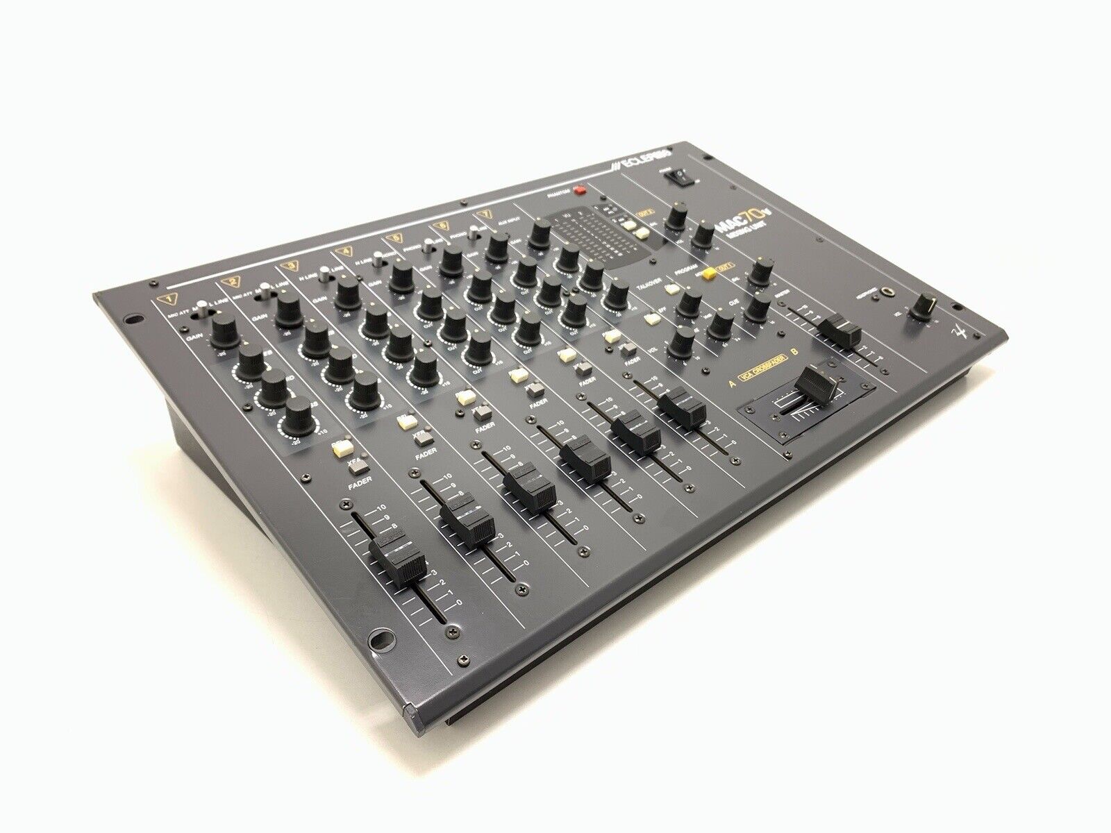 ECLER MAC 70V Professional Hi Fi DJ PRO MIXER 7 Input WORK Perfect Good Look