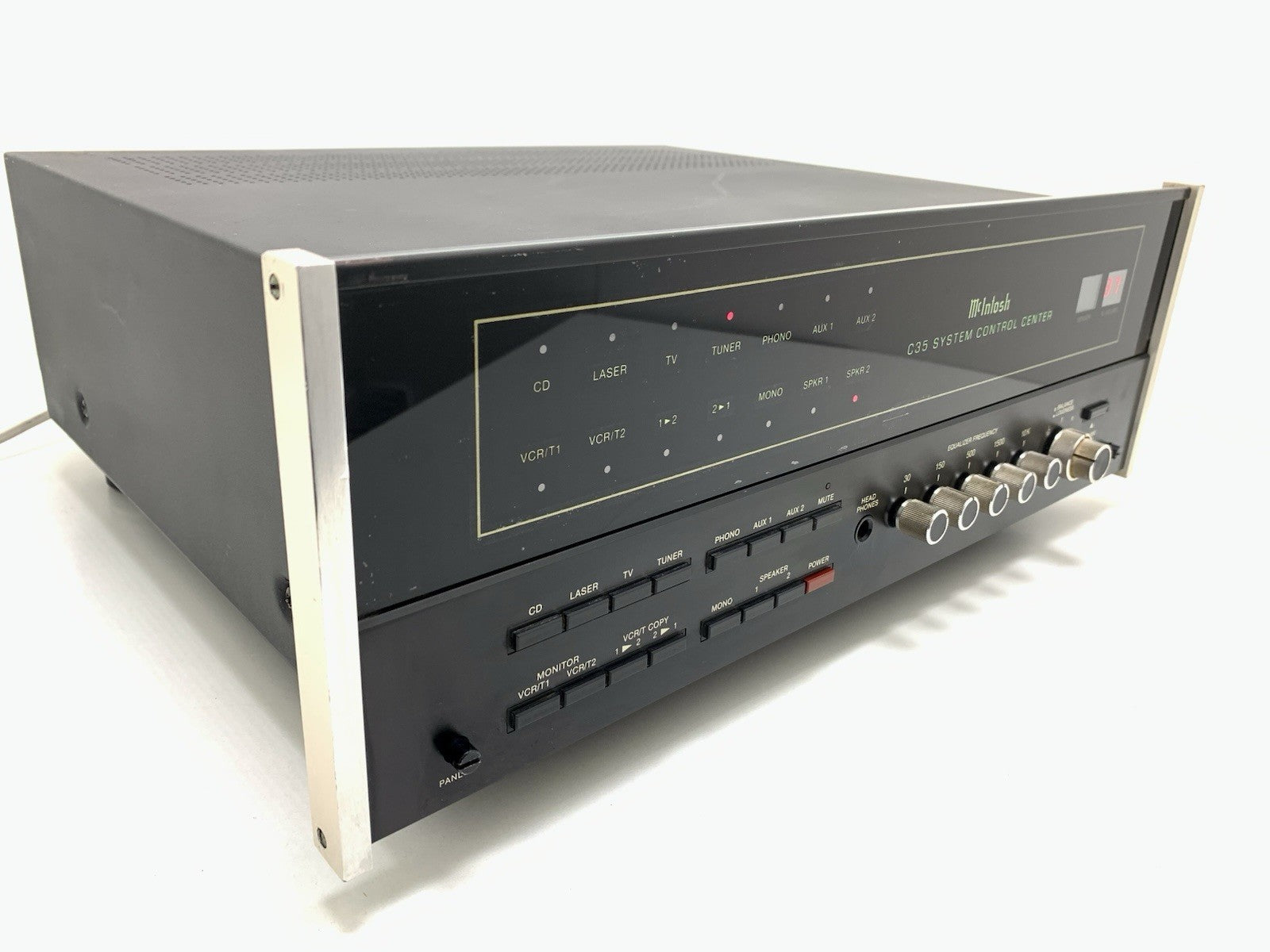 McINTOSH C 35 System Control Center Stereo Pre Amplifier Vintage WORK Good Look