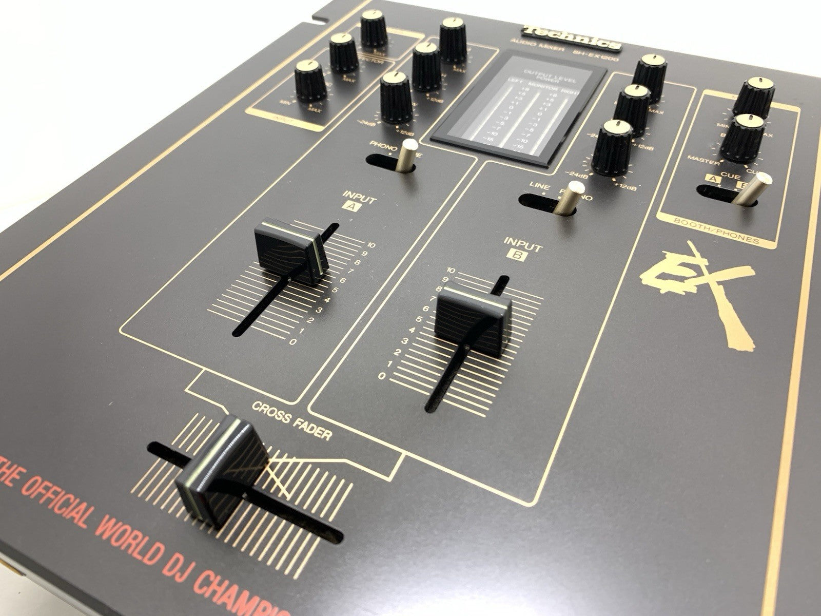 TECHNICS SH-EX1200 Professional DJ Audio Mixer Working Vintage 1998 Good Look