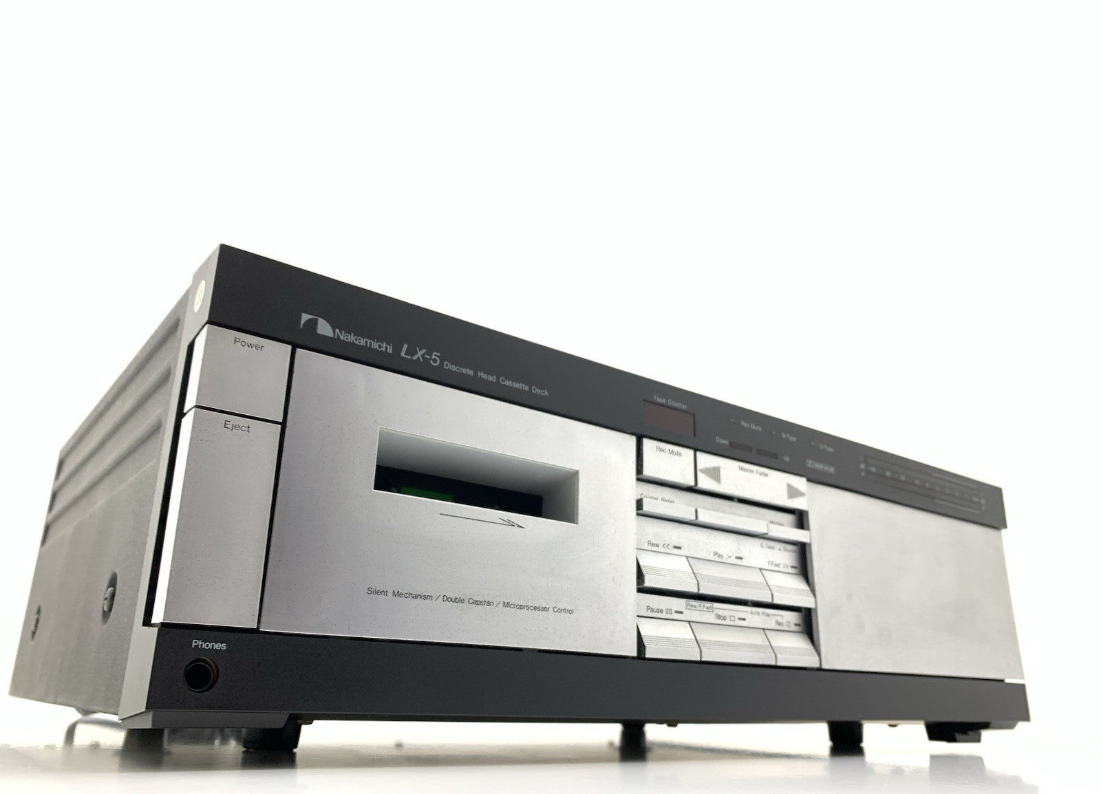 NAKAMICHI LX 5 High End 3 Head Cassette Tape Deck Vintage 1982 WORKING Good Look