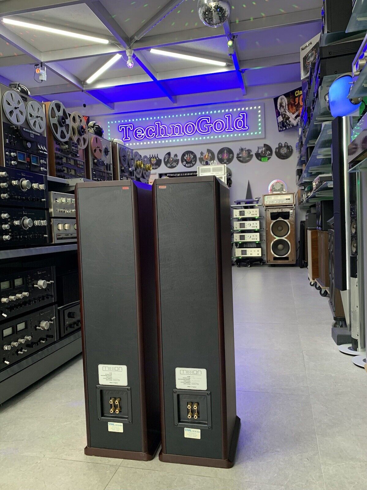 MISSION 753 Speakers 2Way Sealed 5 Drivers 150 Watts RMS High End WORK Good Look