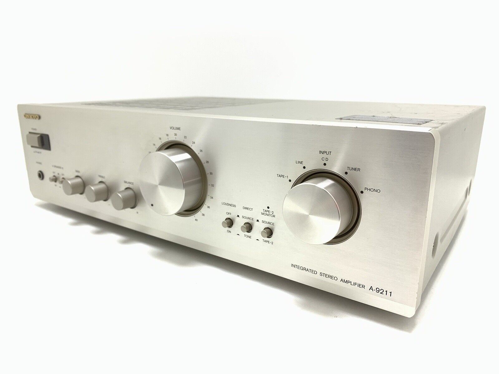 ONKYO A-9211 Integrated Stereo Amplifier 80 W RMS Vintage 1997 Hi Fi Good Look
