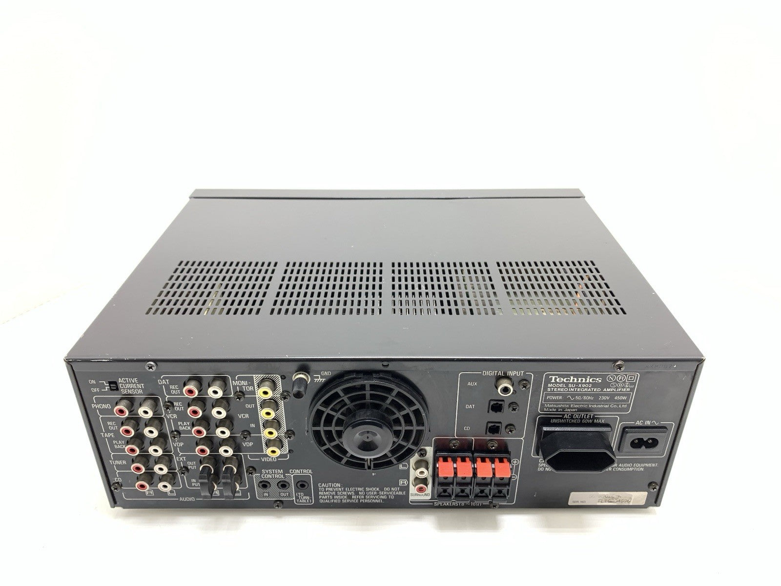 TECHNICS SU X902 Stereo Integrated Amplifier 2X 100W RMS Vintage Work GOOD LOOK