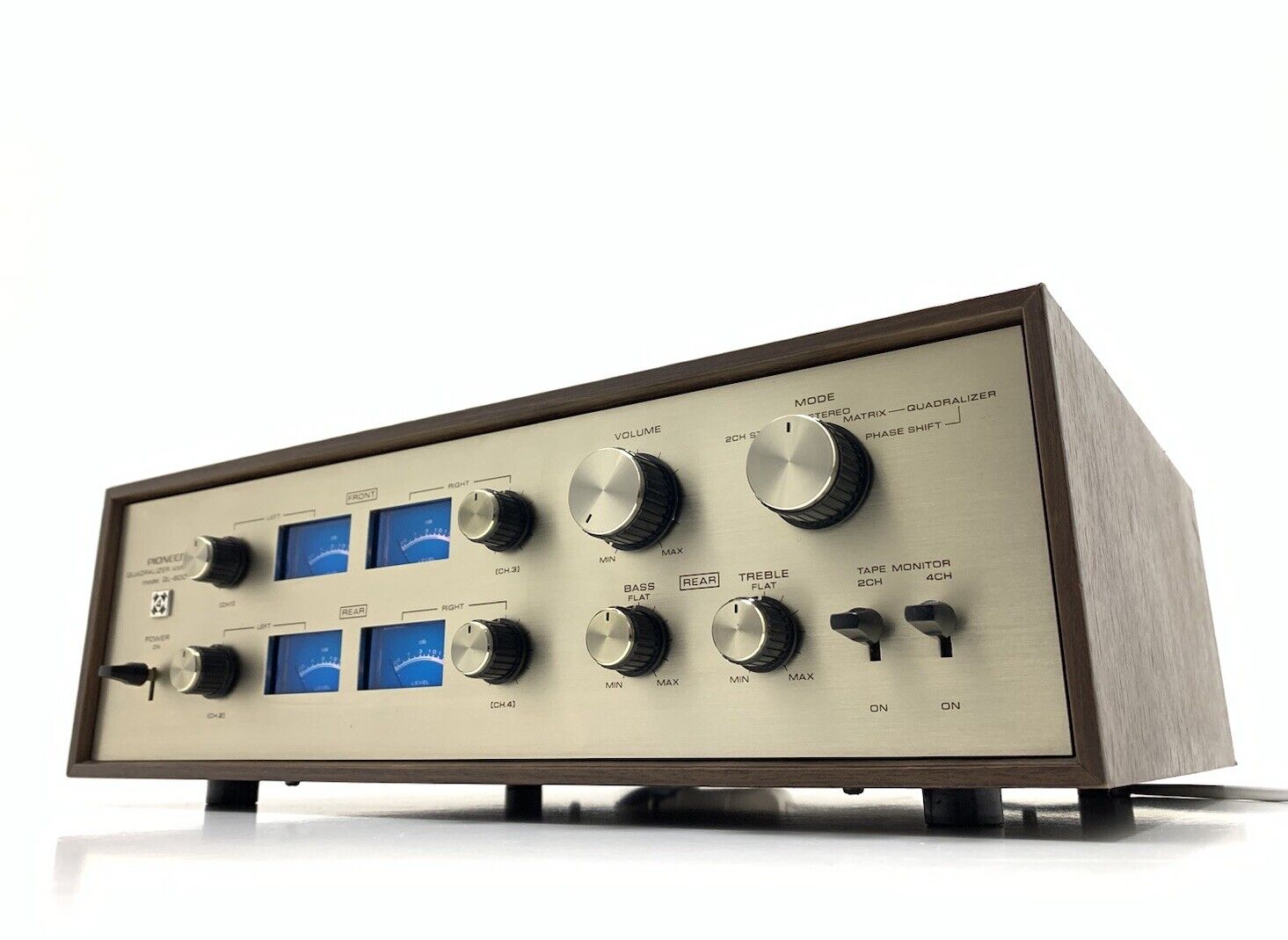 PIONEER QL 600 Quadralizer Amplifier 4Channel Decoder Vintage 1972 WORK GoodLook