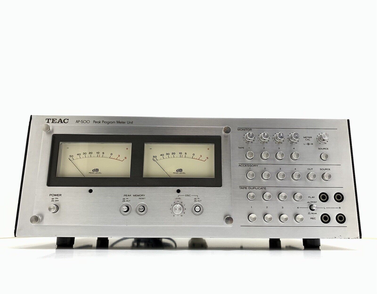 TEAC AP-500 Very RARE Peak Program Meter Unit Vintage 1977 Hi End WORK Good Look