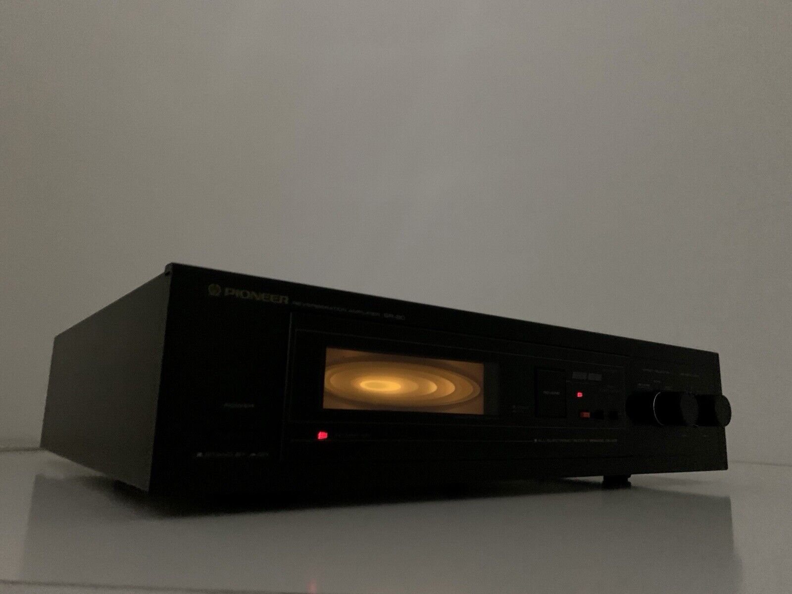 PIONEER Stereo REVERBERATION AMPLIFIER SR-60 Vintage 1984 Work PERFECT Good Look