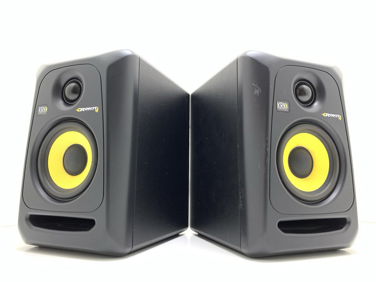 Stream Machine Rkprosr4 KRK ROKIT RP4 G3 Profesional ACTIVE Monitor Speakers 2Way 30W RMS Work ...