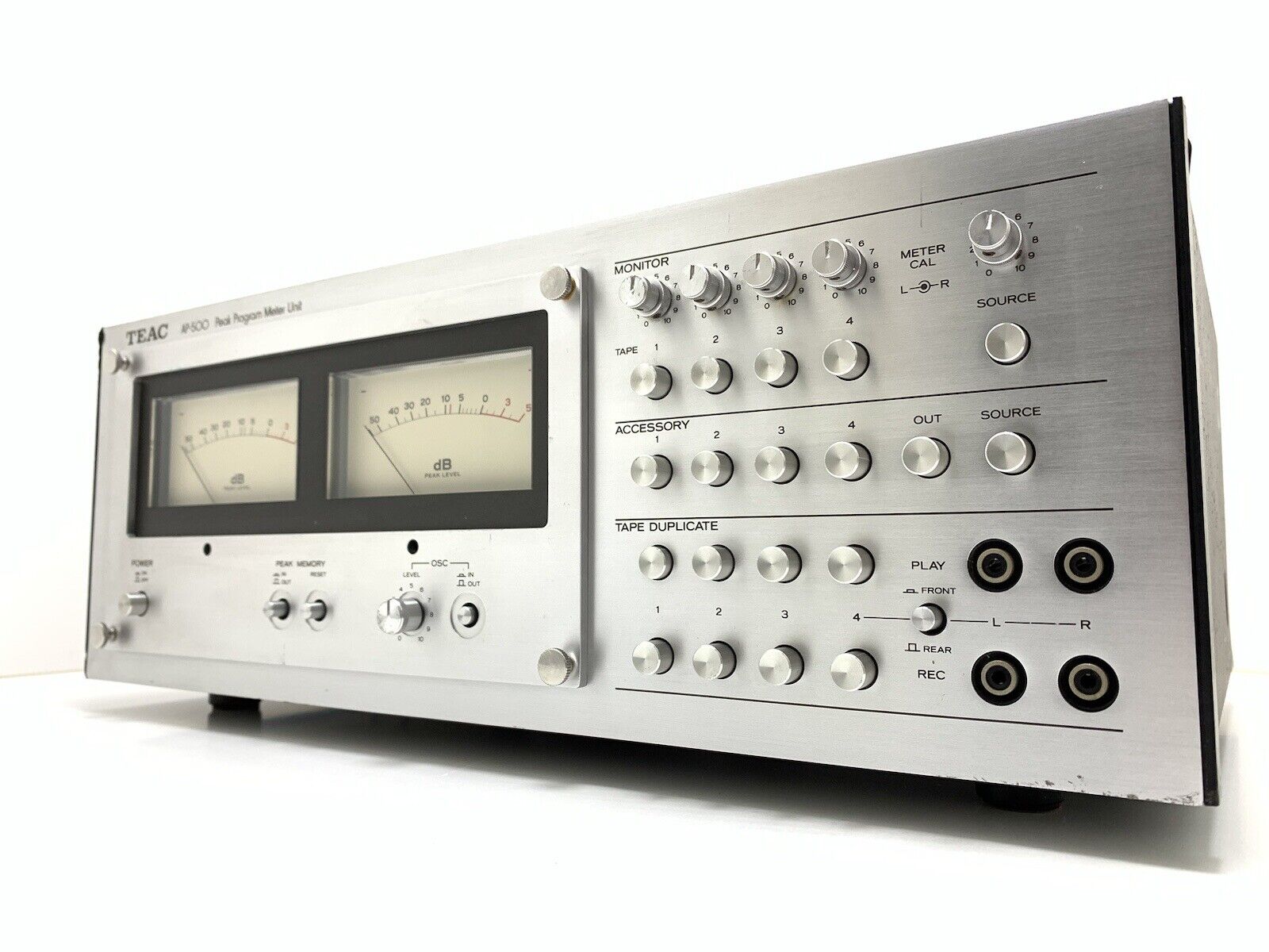 TEAC AP-500 Very RARE Peak Program Meter Unit Vintage 1977 Hi End WORK Good Look