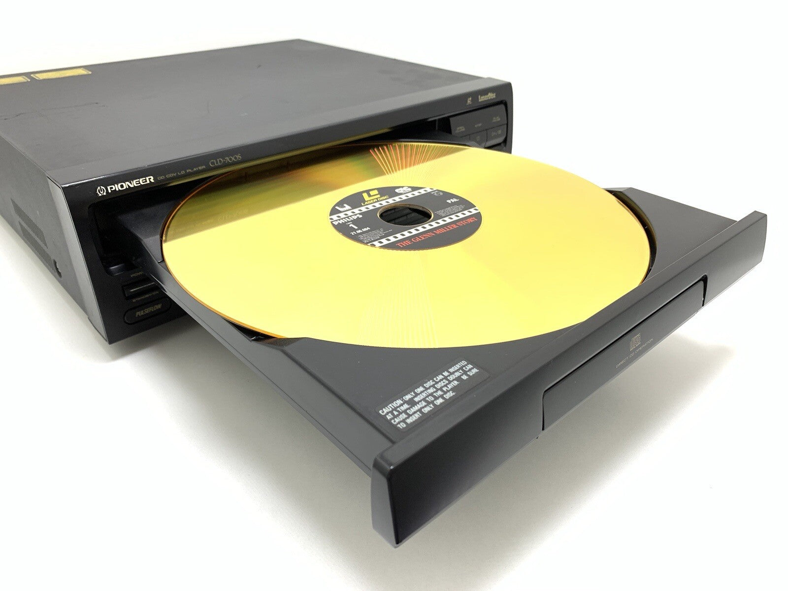 Reproductor de Disco Láser PIONEER CLD 700S CD LD Vintage 1992 PAL