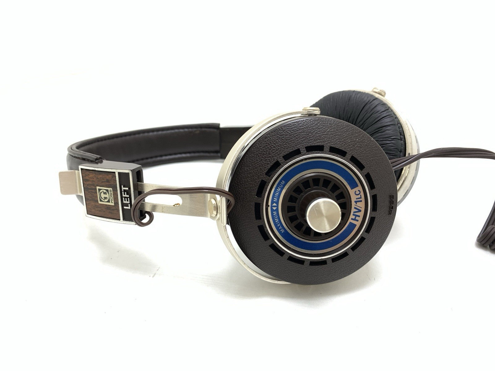 KOSS HV 1LC Professional Headphones Vintage 1974 RARE Original WORK GOOD Look