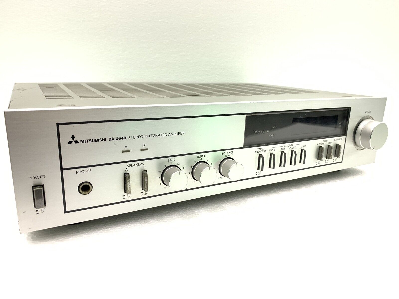 Mitsubishi DA-U640 Stereo Integrated Amplifier 100 Watts RMS Refurbished Perfect