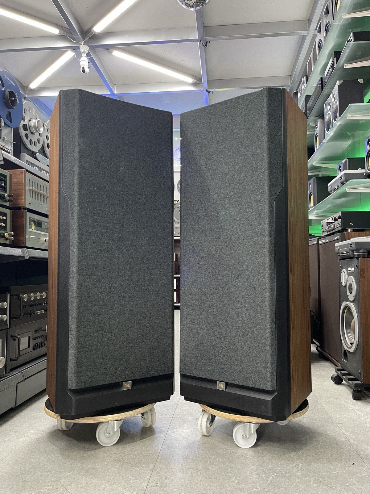 JBL XPL 200 LEGENDARY 4 Way Speakers 200 Watts RMS Vintage 1989 WORK Good Look