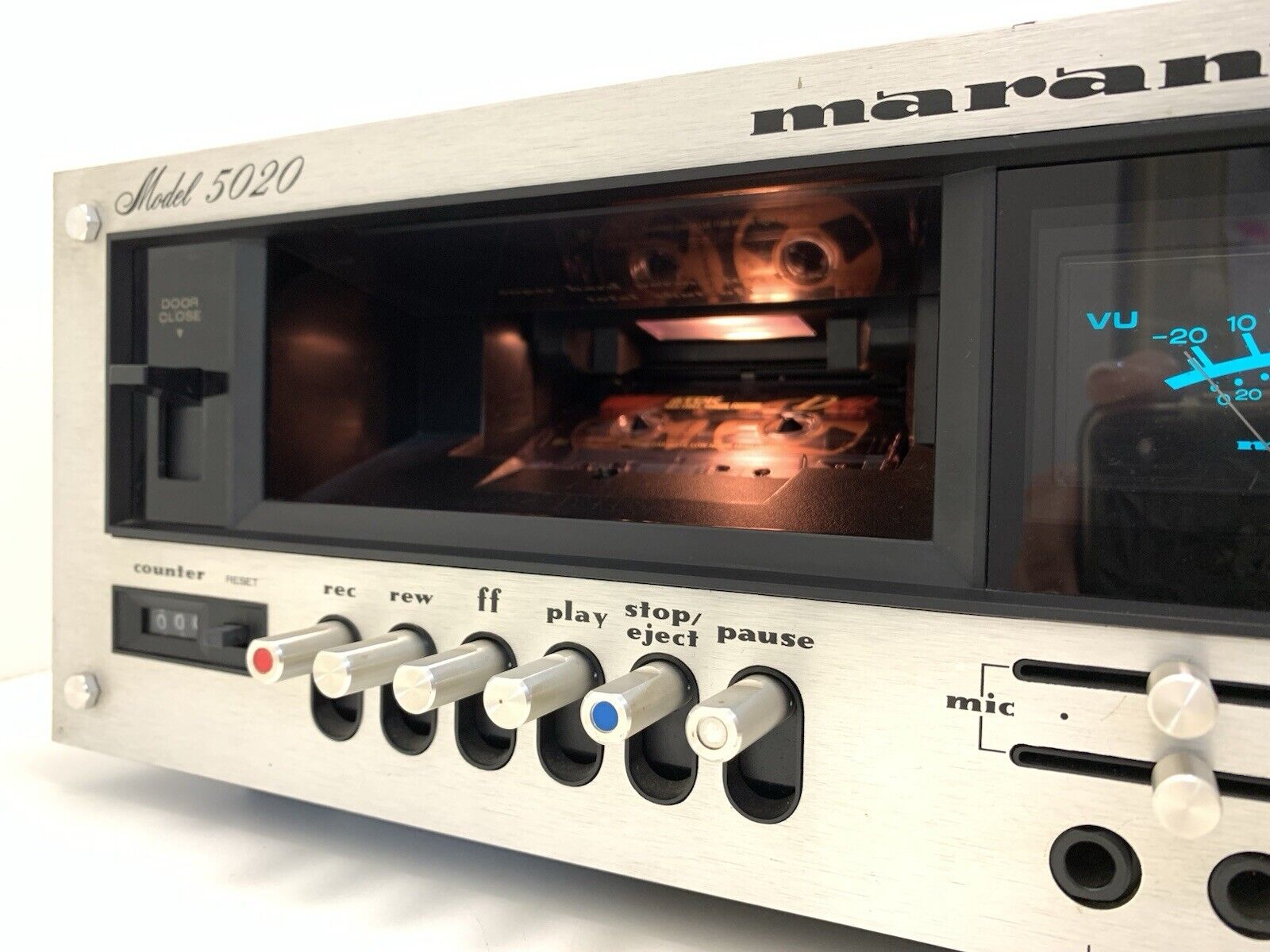 MARANTZ 5020 Stereo Cassette Tape Deck 2 Head Vintage 1977 Hi End WORK Good Look