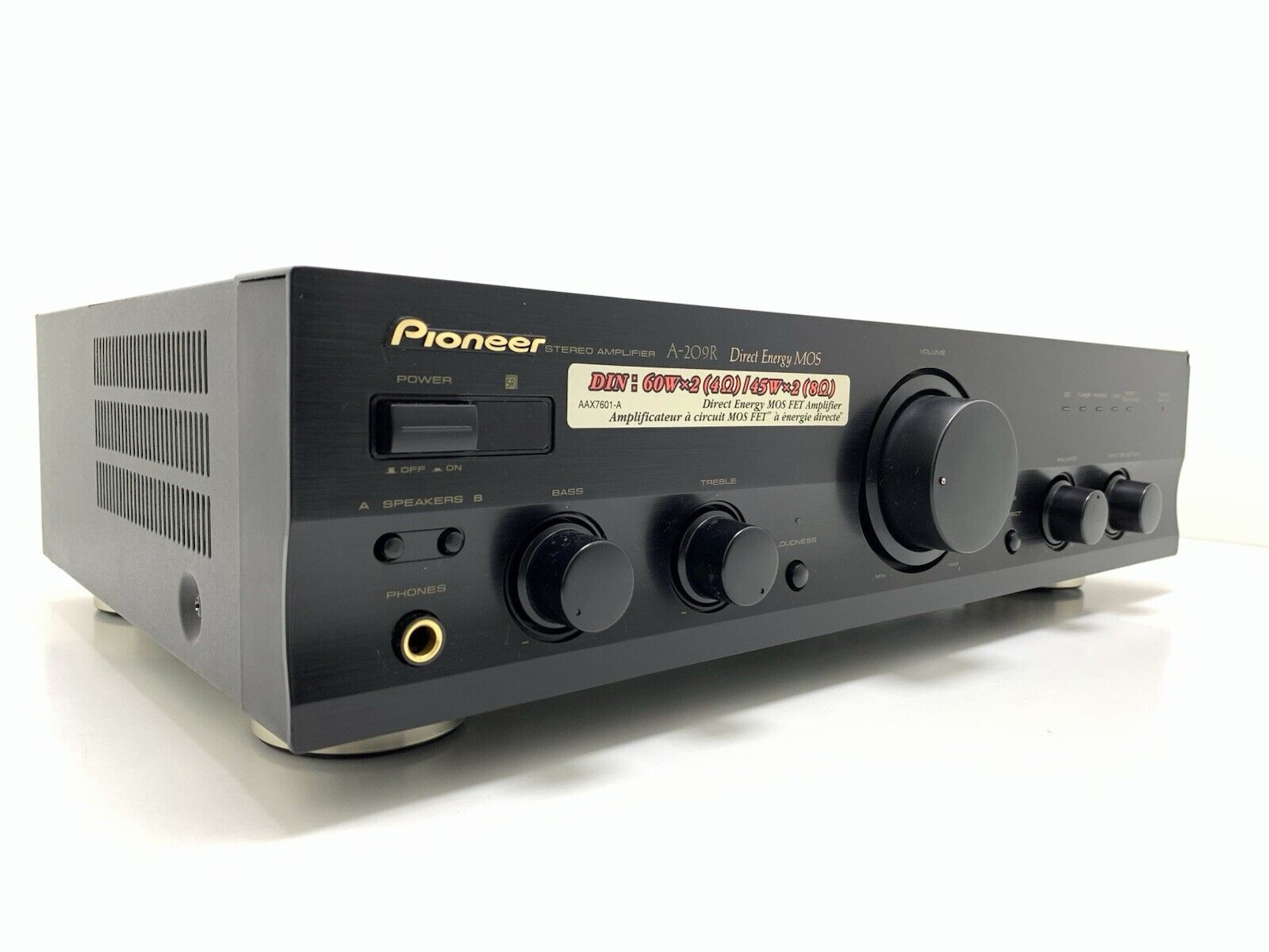 PIONEER A 209R Stereo Amplifier 35+35 Watts RMS Vintage 2000 WORK Good ...