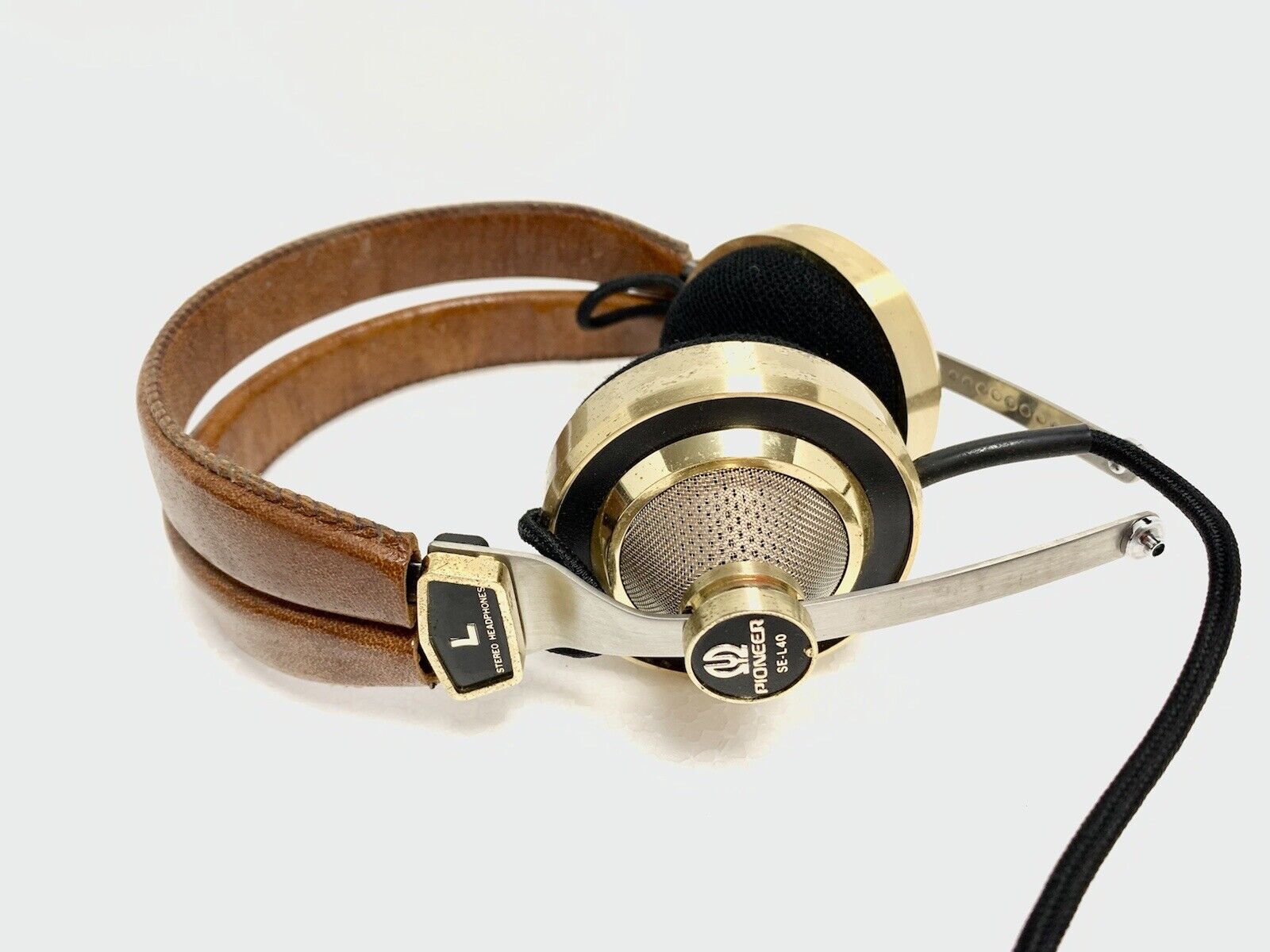 PIONEER SE-L40 Very Rare Headphones Vintage 1972 Good Look Hi End Work Perfect