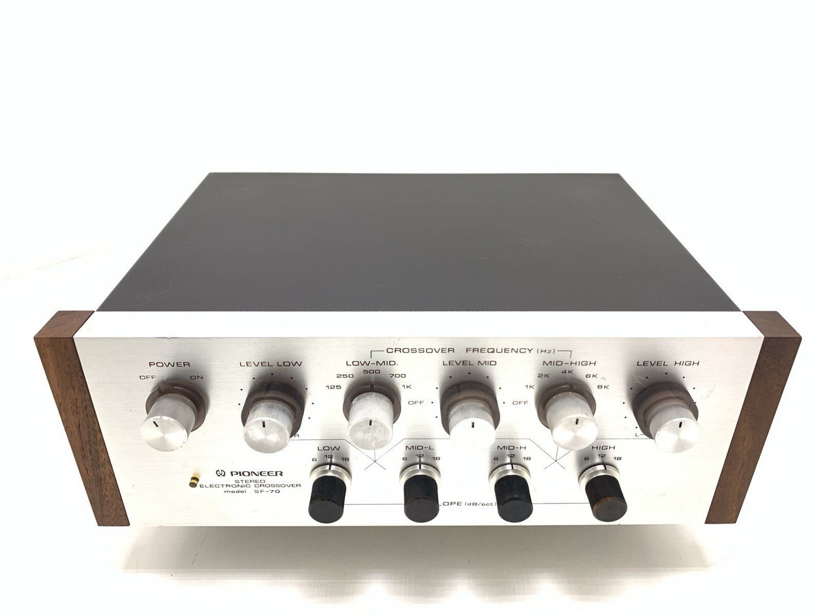 PIONEER SF 70 SF 700 ELECTRONIC CROSSOVER 3/2 Way Vintage 1969 WORK Good Look