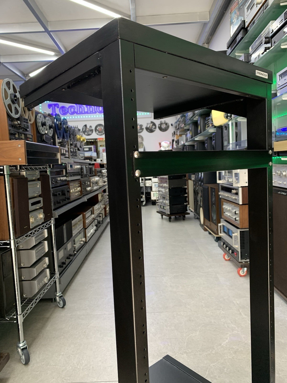 PIONEER JA-R2S BLACK SPEC Audio Rack 19" Wheeels (Replica 1:1) 21 Rack Units NEW