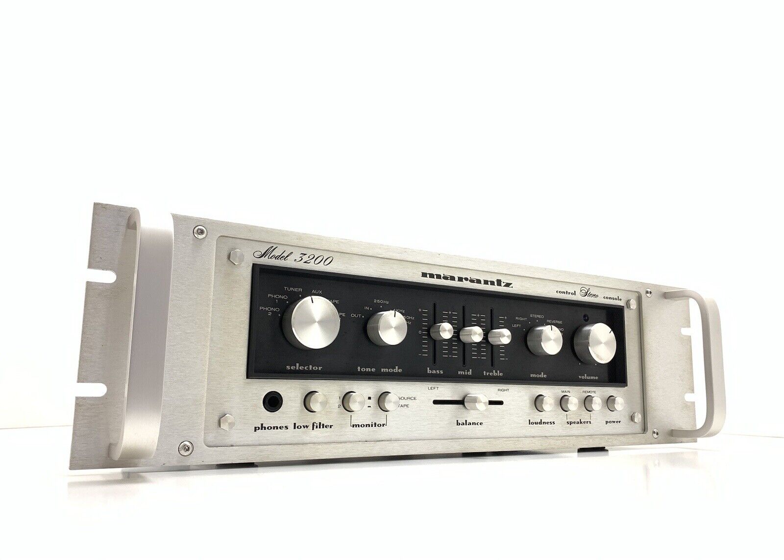 MARANTZ Model 3200 RACK 19" Stereo Pre Amplifier Vintage 1976 HiFi Work GoodLook