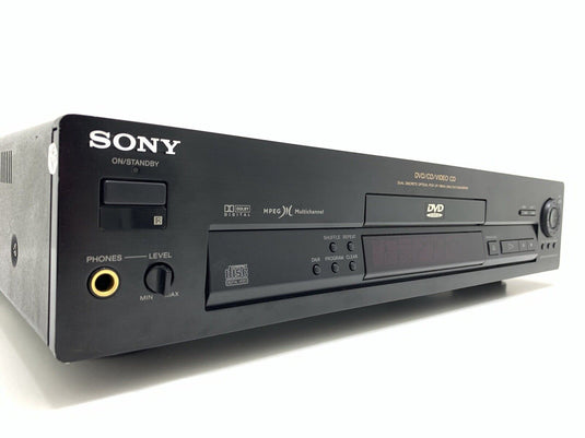 SONY DVP-S715 DVD VÍDEO CD Compact Disc + Remote VINTAGE 1998 WORK Good Look