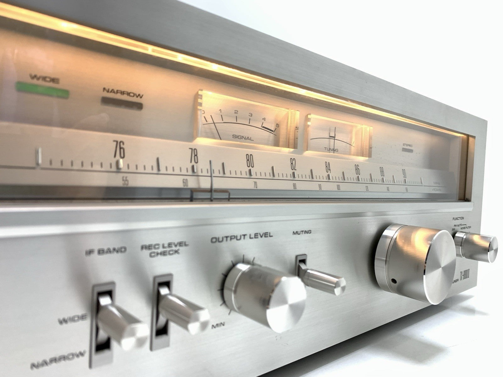 PIONEER TX 8800 II AM/FM Stereo Analogue Tuner Vintage 1979 WORK Good Look