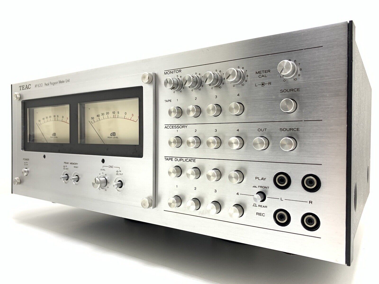 TEAC AP-500 Very RARE Peak Program Meter Unit Vintage 1977 Manual WORK Like New